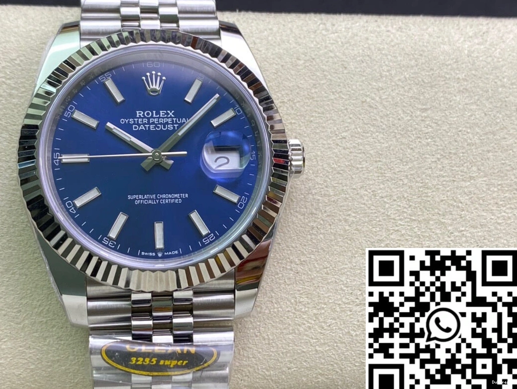 Blue Rolex Dial Clean Factory Datejust M126334-0002 0418